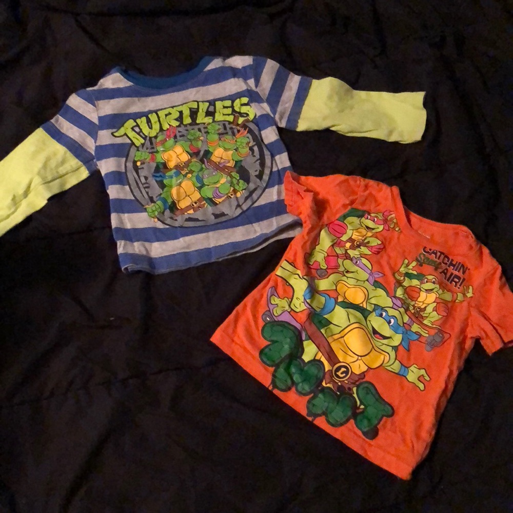 Ninja Turtle Shirts - 2T
